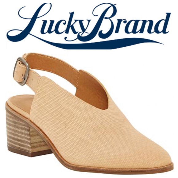 Lucky Brand Shoes - NWT Lucky Brand Lideton Slingback Shooties